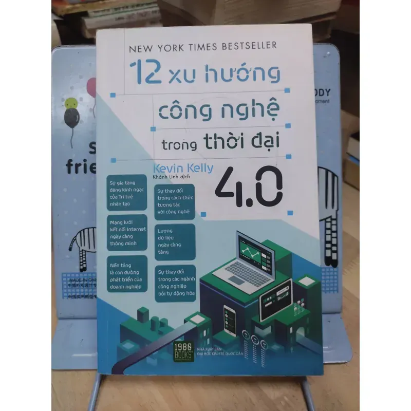 Sách: 12 xu hướng công nghệ trong thời đại 4.0 - TG: Kevin Kelly (B1) 935037