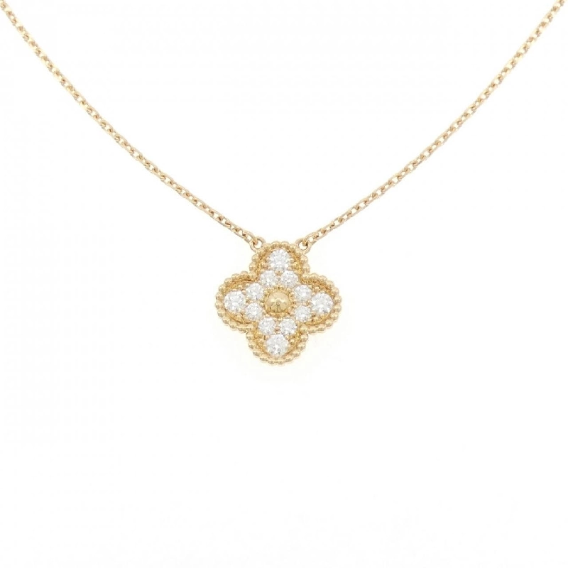Vòng cổ Van Cleef & Arpels Vintage Alhambra - Hàng hiệu Authentic 842454