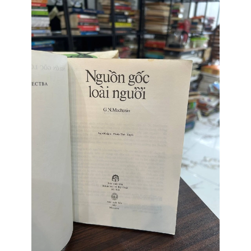 Nguồn gốc loài người - G.N. Machusin 936699