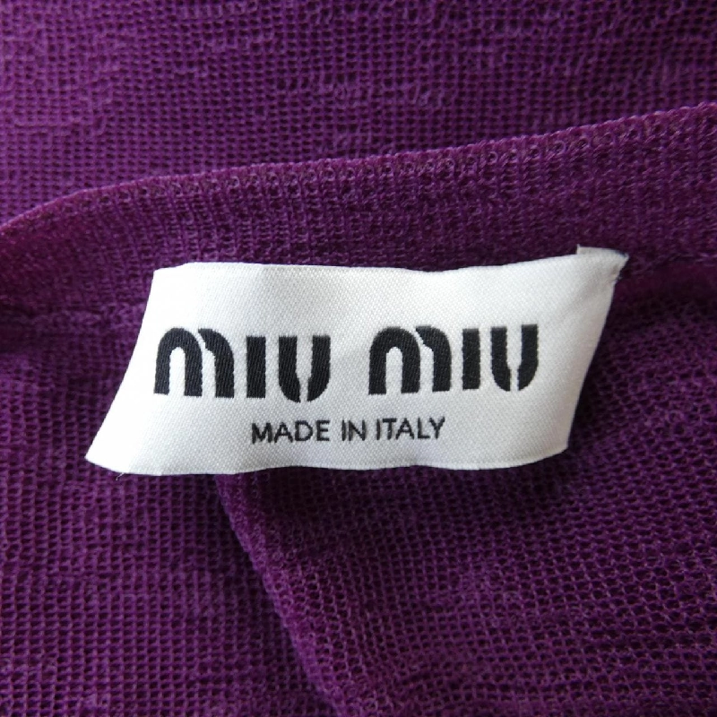 【Mã giảm giá】Miu Miu MIU MIU Áo len 643286