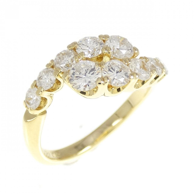 Nhẫn kim cương K18YG 1.02CT 670511