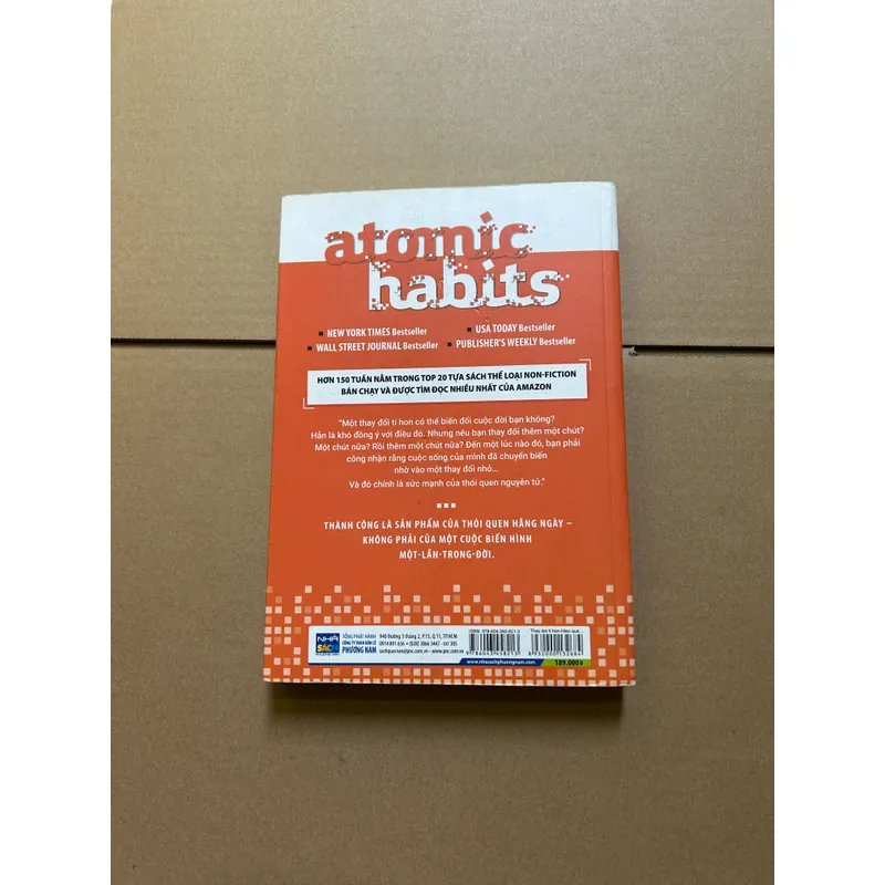 Atomic habits - thay đổi tí họn, hiệu quả bất ngờ - James Clear 731477
