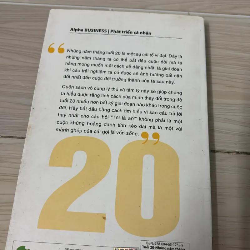 Tuổi 20 những năm tháng quyết định cuộc đời bạn. 779286