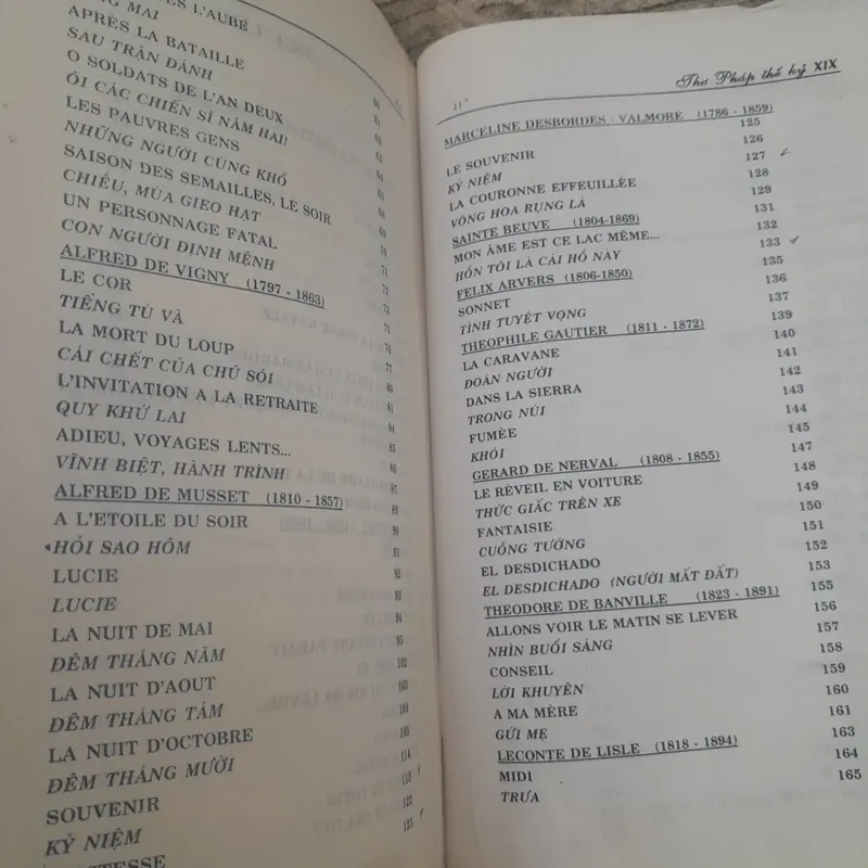 Thơ Pháp Thế kỷ 19. Song ngữ Pháp Việt. Soạn giả Trần Mai Châu 696679