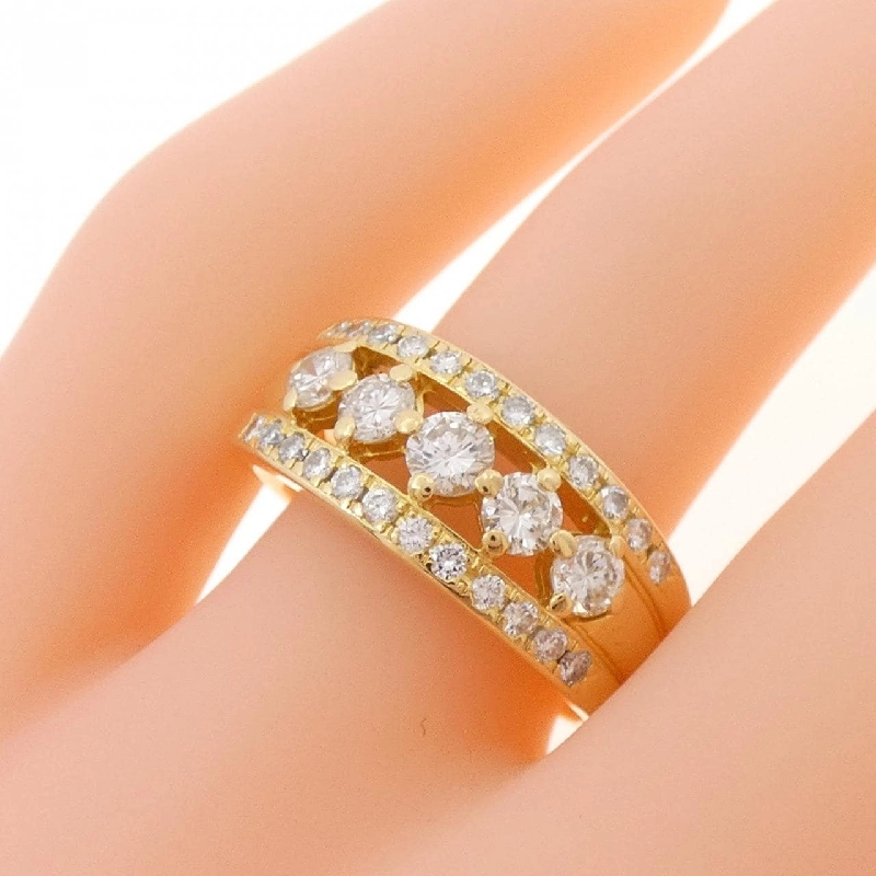 Nhẫn kim cương K18YG 1.02CT - Hàng hiệu Chính hãng 849368