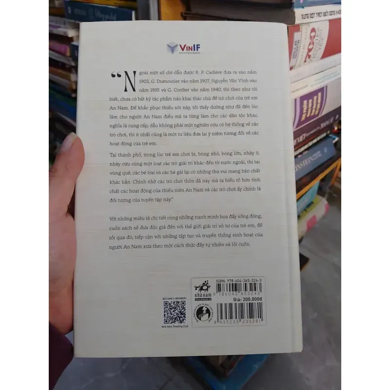 Sách - Trò chơi của trẻ em ở Bắc Kỳ - TG: Ngô Quý Sơn (Sách mới) 933352