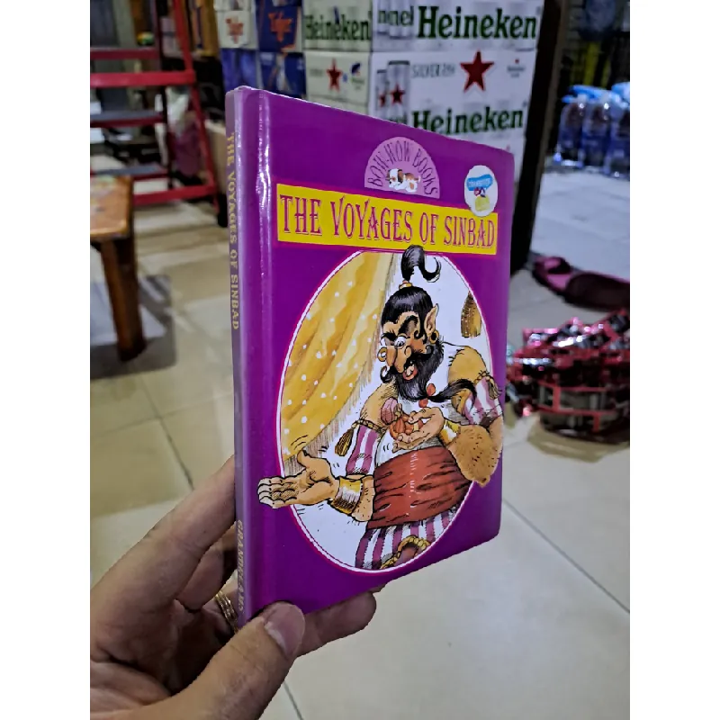 The Voyages of sinbad mới 80% bìa cứng truyện màu, có viết mực HCM0308 HỌC NGOẠI NGỮ Blogmeo21025 578733