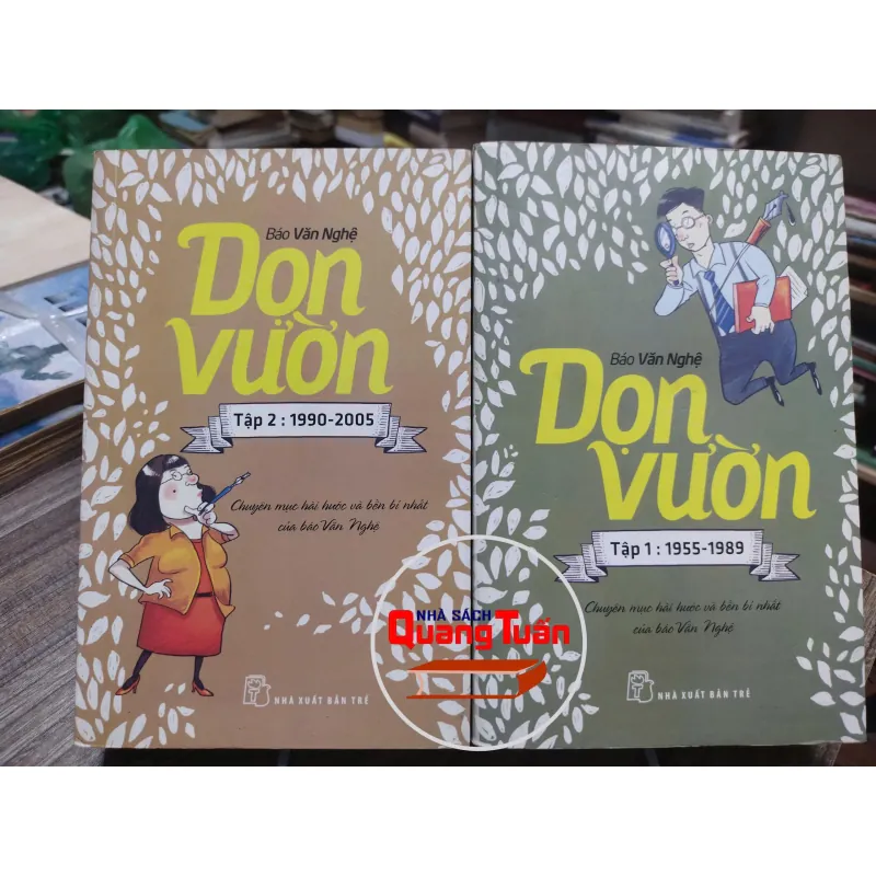 Sách: Dọn vườn ( chuyên mục hài hước và bền bỉ nhất của báo Văn Nghệ) (A2) 583611