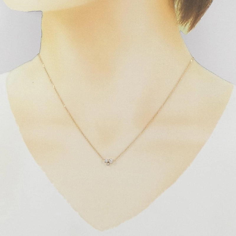 Ponte Vecchio Dây chuyền kim cương 0.15CT - Hàng hiệu Chính hãng 840102