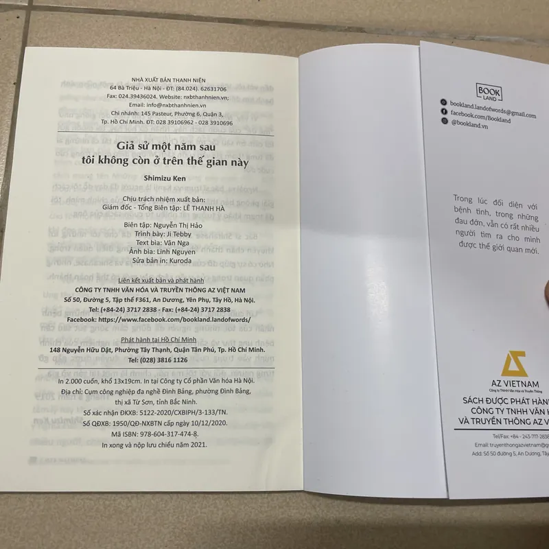 Giả sử một năm sau tôi không còn ở trên thế gian này (c43) 705171