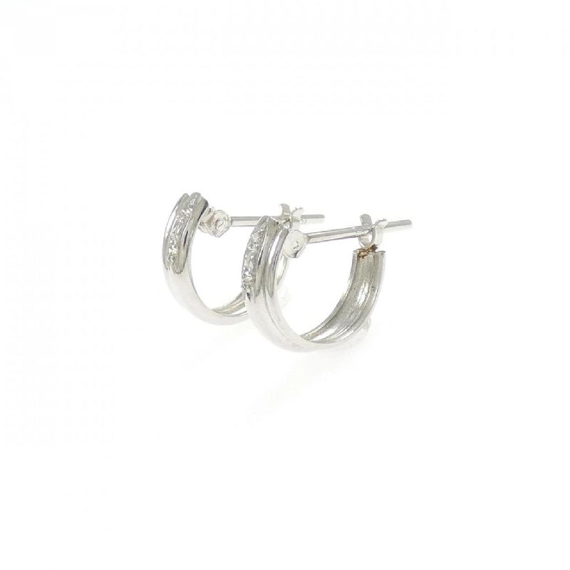 PT950 Bông tai kim cương 0.02CT - Hàng hiệu Chính hãng 864665