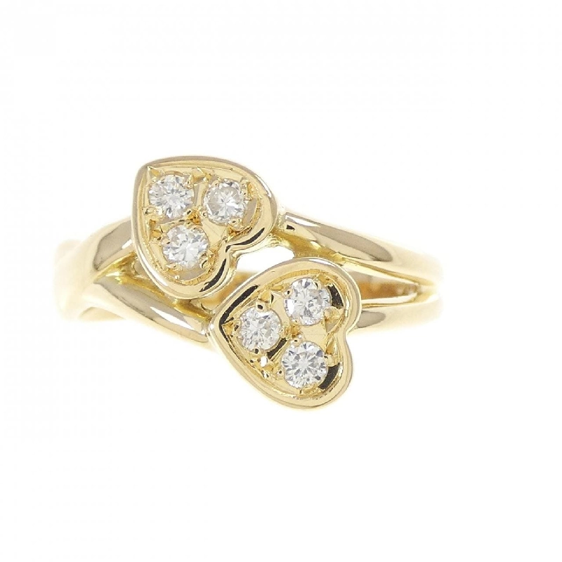 Nhẫn kim cương hình trái tim K18YG 0.15CT - Hàng hiệu Chính hãng 849799