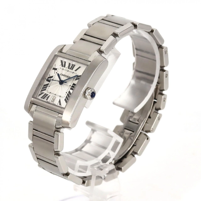 Cartier Tank Française LM W51002Q3 SS Automatic - Hàng hiệu Authentic 874296