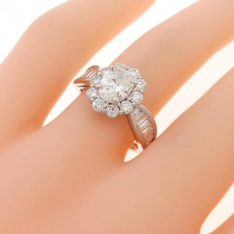 Nhẫn kim cương PT900 0.779CT - Hàng hiệu Authentic 852959