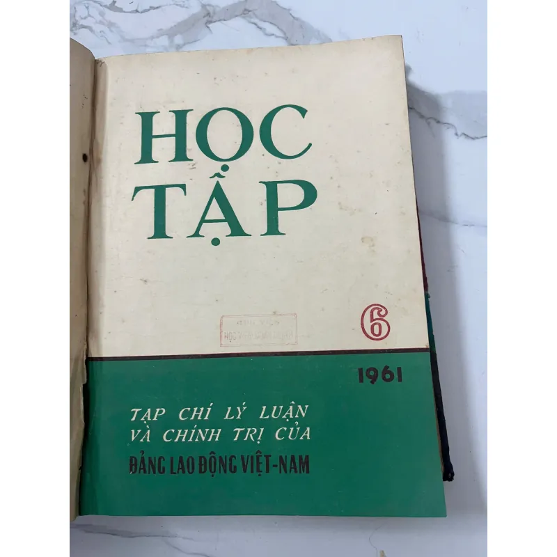 12 số tạp chí Học Tập năm 1961 798722