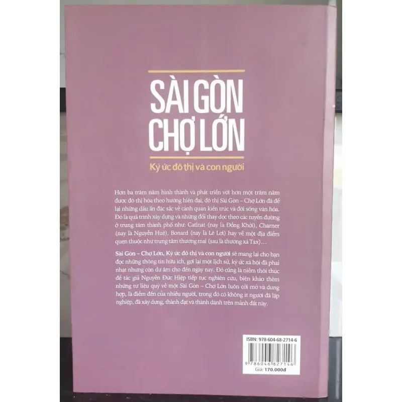 Sài Gòn Chợ Lớn Ký Ức Đô Thị Và Con Người 723443