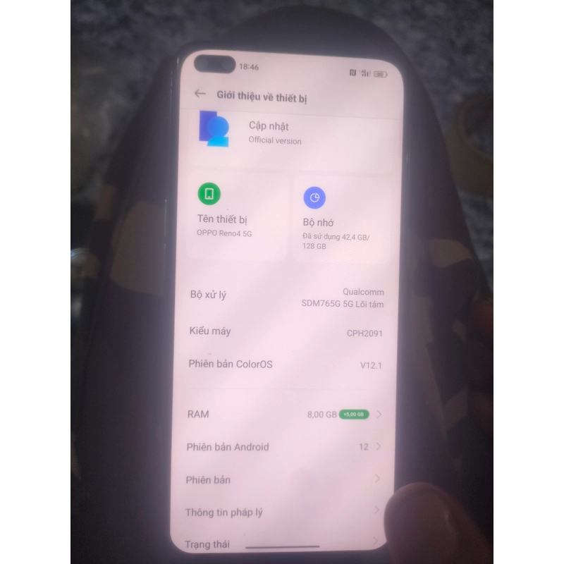 Oppo reno4-5g  471096