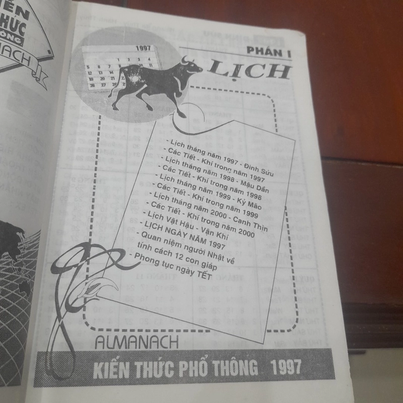 Almanach sách lịch 1997 - KIẾN THỨC PHỔ THÔNG 385126