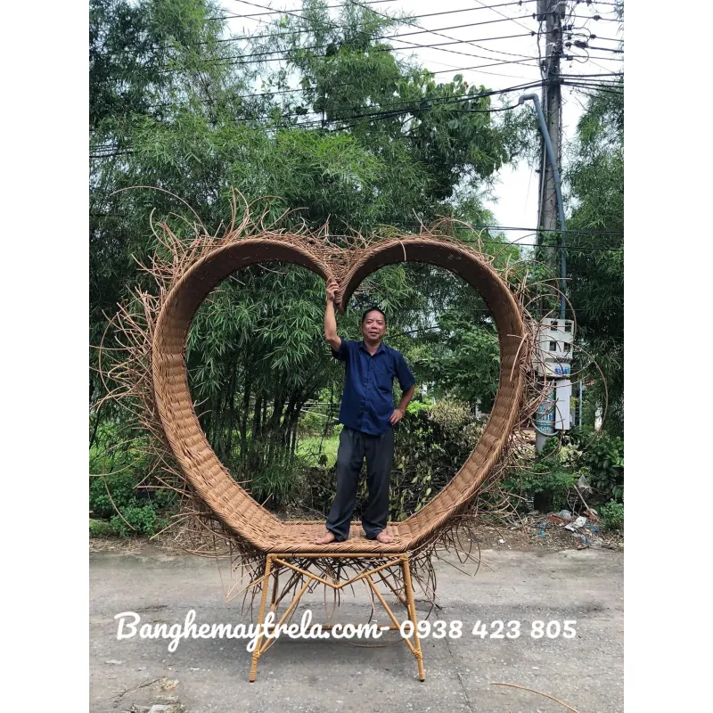 Ghế chụp hình mây nhựa 799070