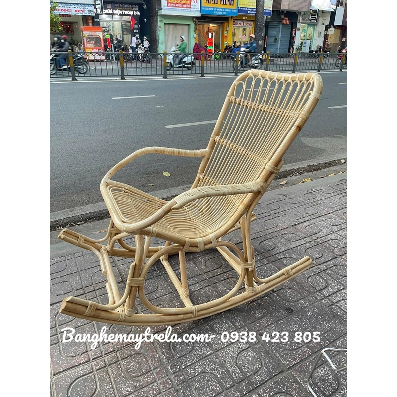Ghế thư giãn bập bênh mây nhỏ gọn 517507