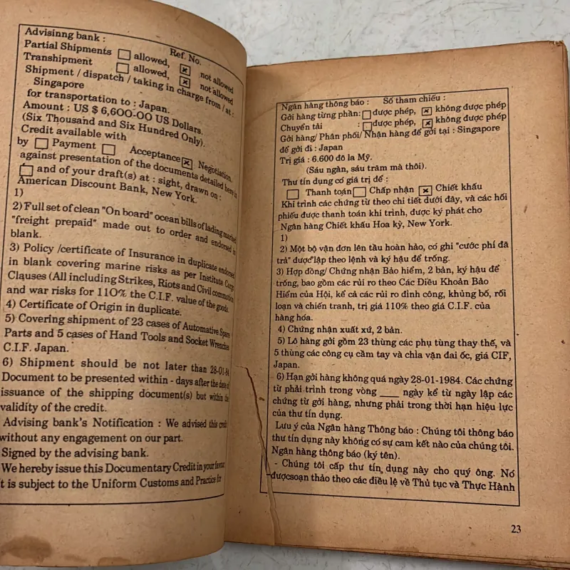Hướng dẫn thực hành thư tín dụng ngoại thương (L/C) - Goh Tianwah 1019198