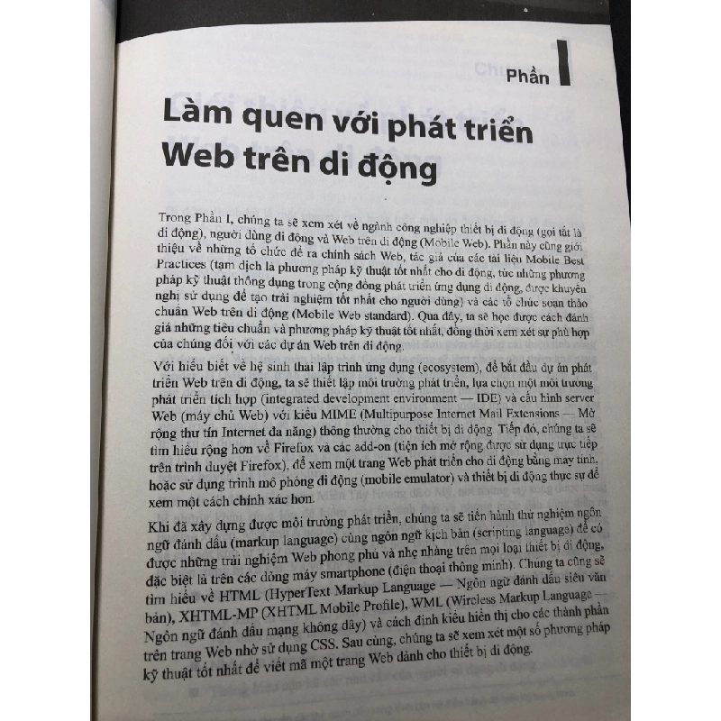 Phát triển Web cho Smartphone 2016 FPT mới 85% bẩn nhẹ Gail Rahn Frederick và Rajesh Lal HPB2307 GIÁO TRÌNH, CHUYÊN MÔN 189787