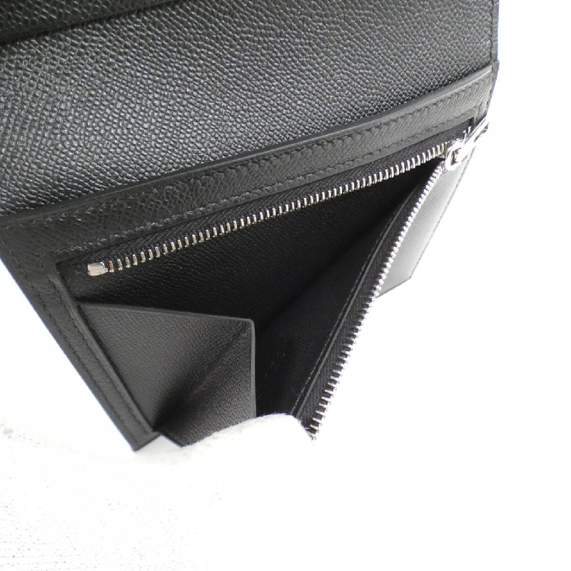 【Sản phẩm chưa sử dụng】Ví Hermes Béane Compact Monochrome 085916CH 621135