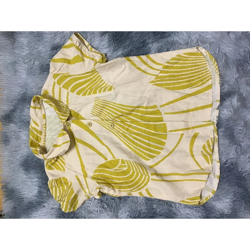 Áo linen cổ sen 524723