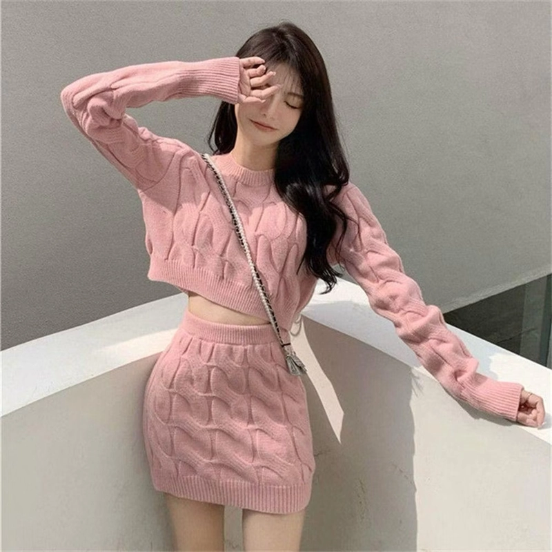 Set len vặn thừng hồng size M 464023