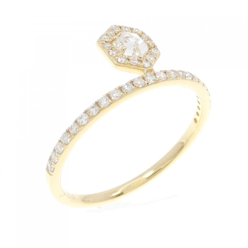 Nhẫn kim cương K18YG 0.18CT - Hàng hiệu Authentic 849460