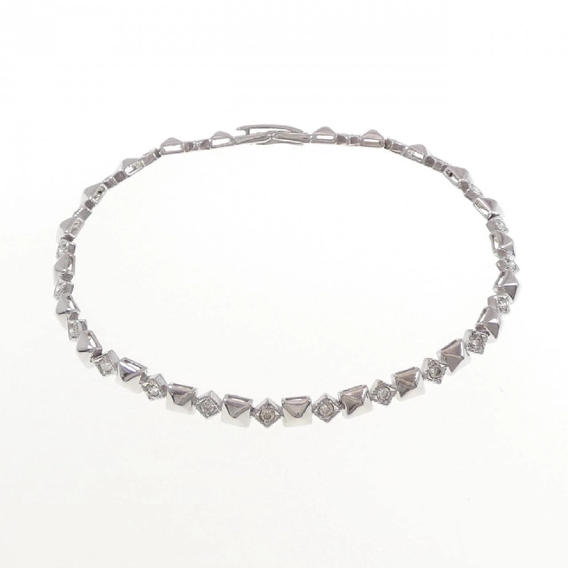 K14WG Vòng tay kim cương 0.44CT - Hàng hiệu Authentic 873892