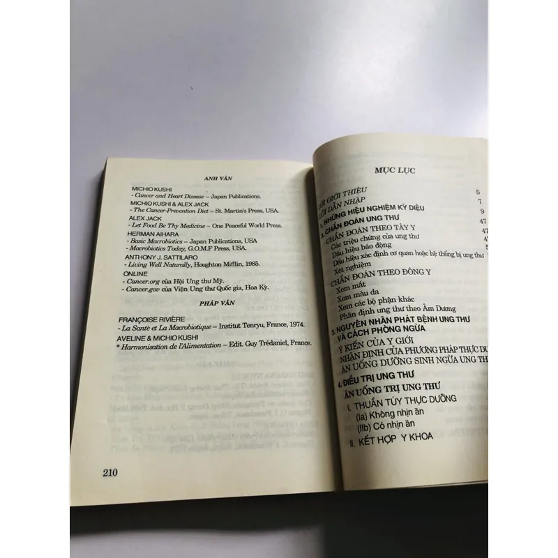 PHÒNG & TRỊ BỆNH UNG THƯ THEO PHƯƠNG PHÁP THỰC DƯỠNG OHSAWA MACROBIOTICS  657017