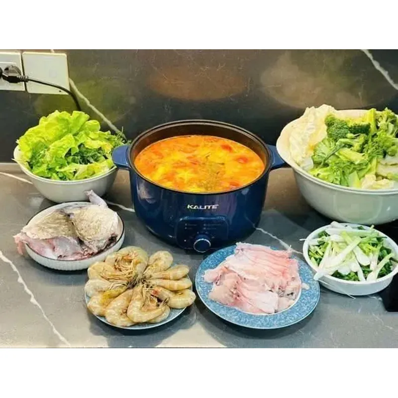 Kalite KL568 – Nồi lẩu đa năng cho gia đình Dung tích 6L – Phù hợp 4–6 người 927433