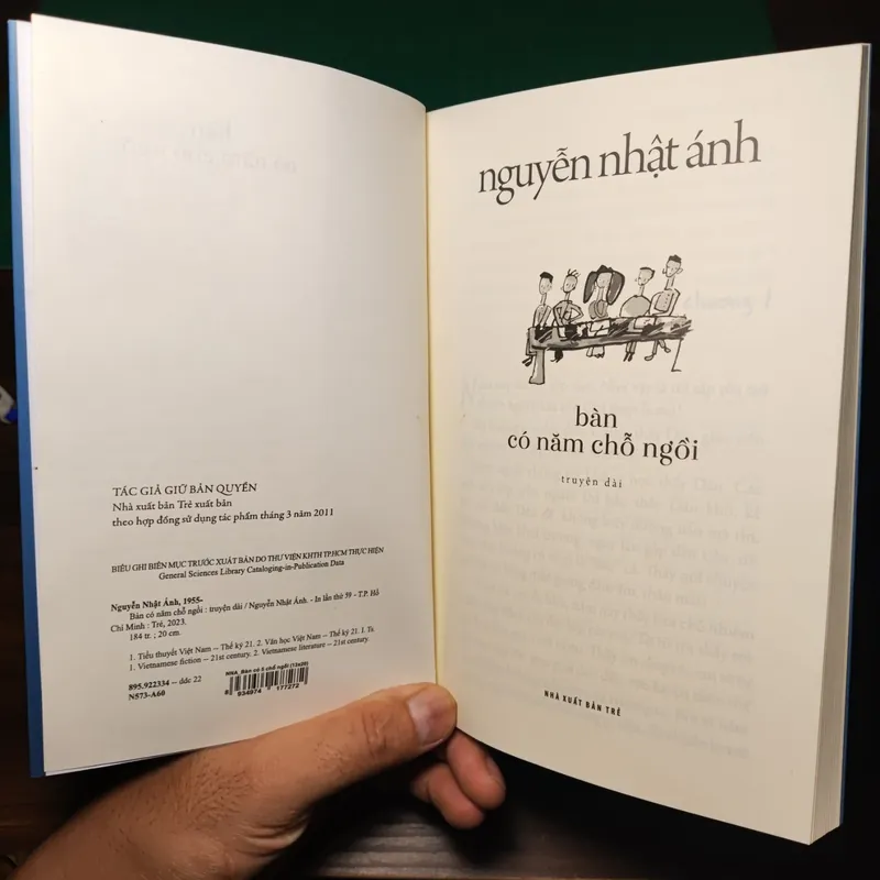 Bàn Có Năm Chỗ Ngồi - Nguyễn Nhật Ánh 1059931