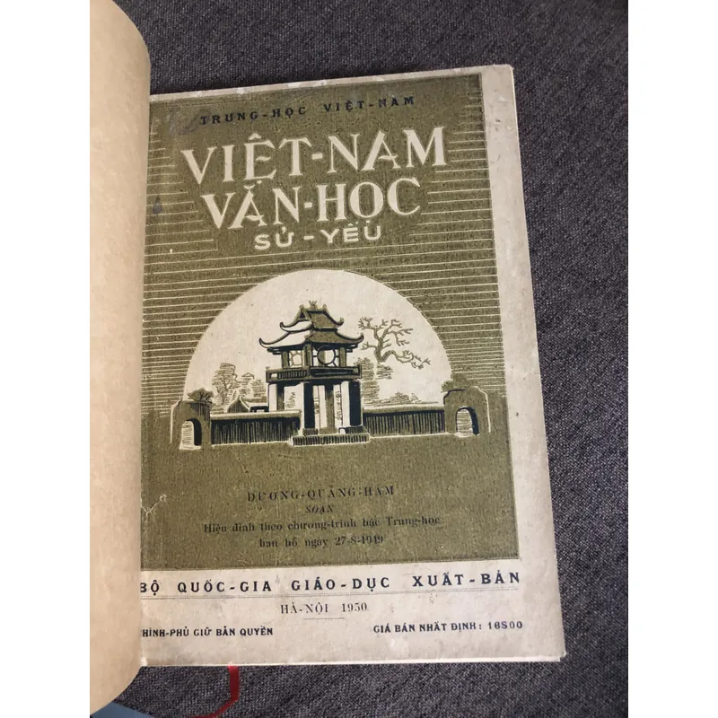 Việt Nam văn học sử yếu 1950 - Dương Quảng Hàm 675762