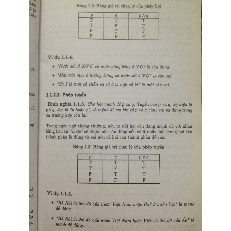 LOGIC ,SUY LUẬN TOÁN HỌC VÀ KỸ THUẬT ĐẾM 488004