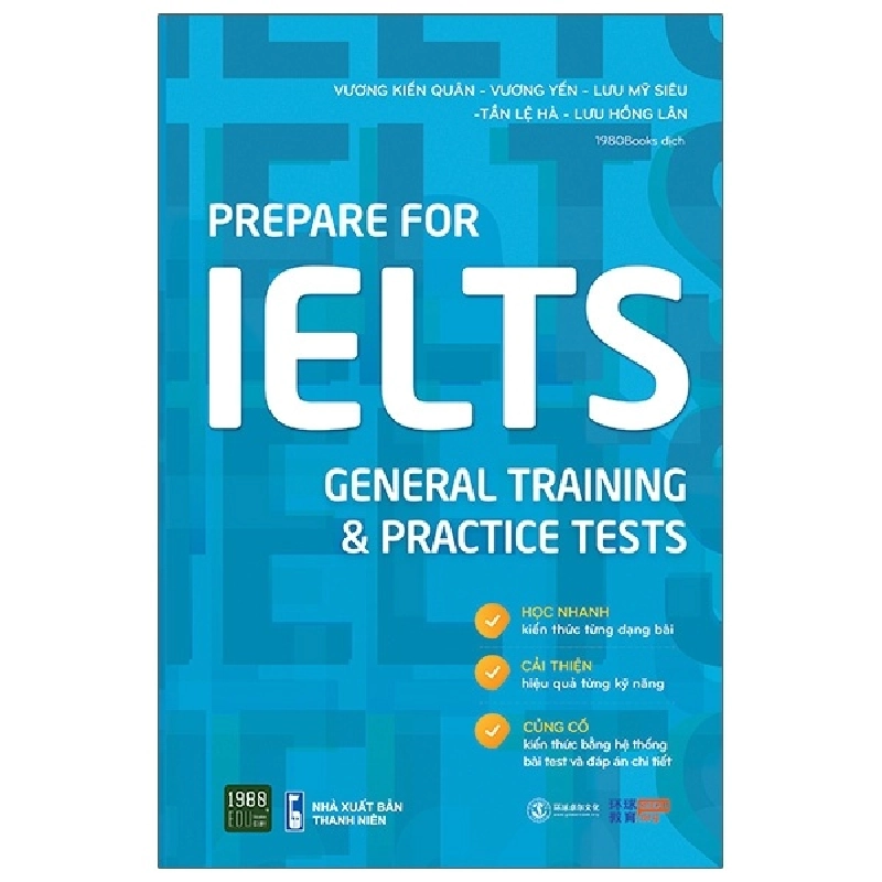 Prepare For Ielts General Training & Practice Tests (2021) - Vương Kiến Quân, Vương Yến, Lưu Mỹ Siêu, Tần Lệ Hà, Lưu Hồng Lân 743945