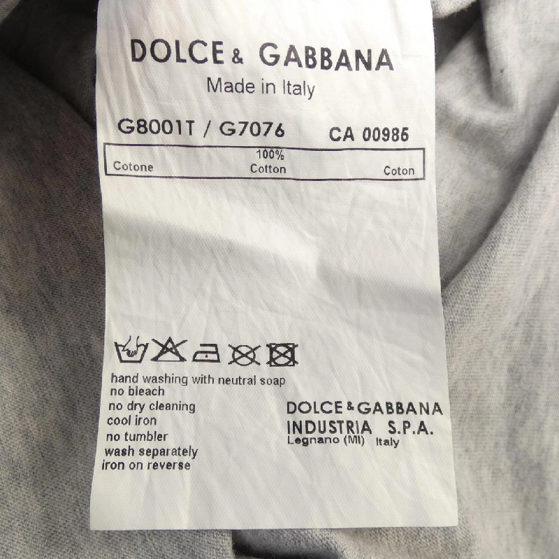 Dolce & Gabbana DOLCE&GABBANA G8001T Áo thun - Hàng hiệu Chính hãng 890407