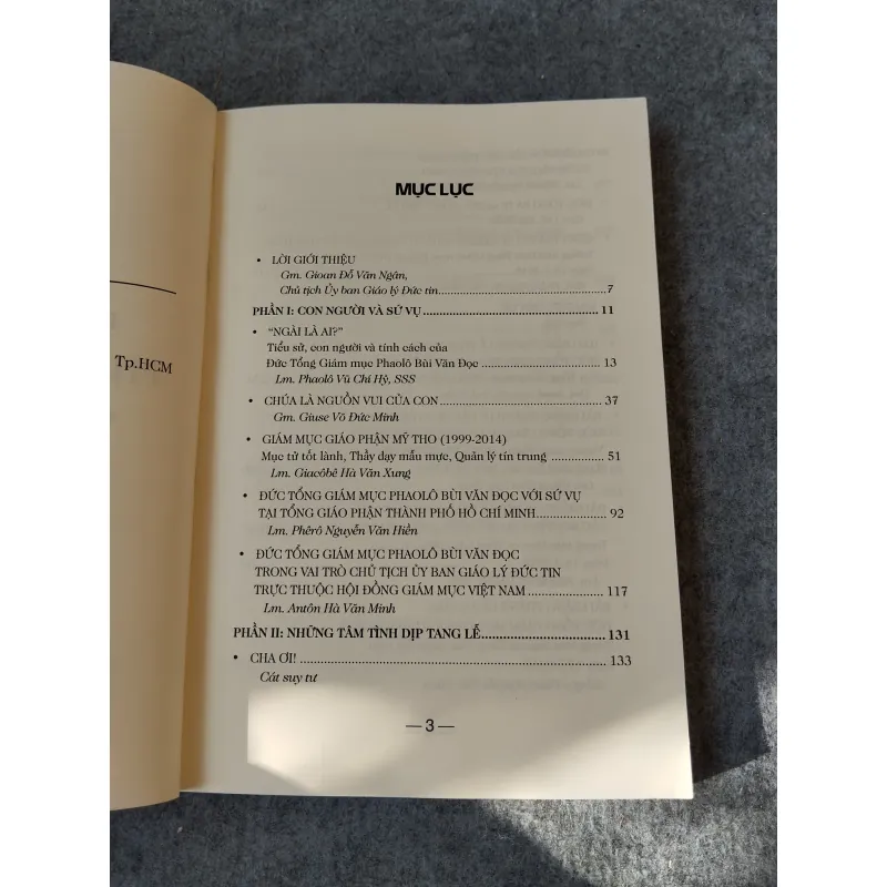 ĐỨC TỔNG GIÁM MỤC PHAOLÔ BÙI VĂN ĐỌC. CON NGƯỜI VÀ DI SẢN 717954