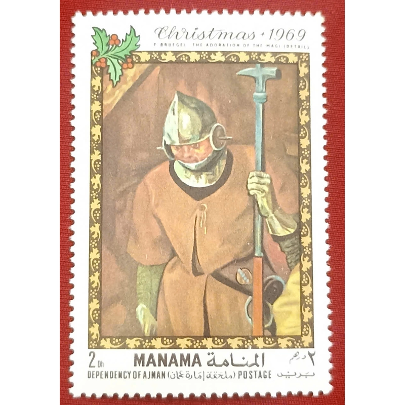 Tem Christmas 1969 - Bruegel - Sự thờ lạy của Ba Vua 504393