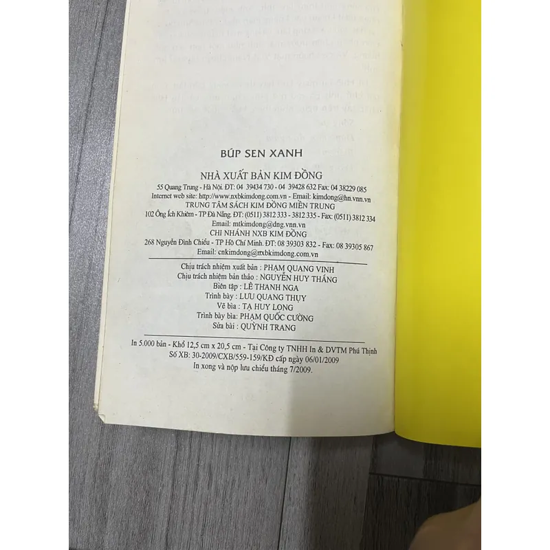 Búp sen xanh. 6a4 737093