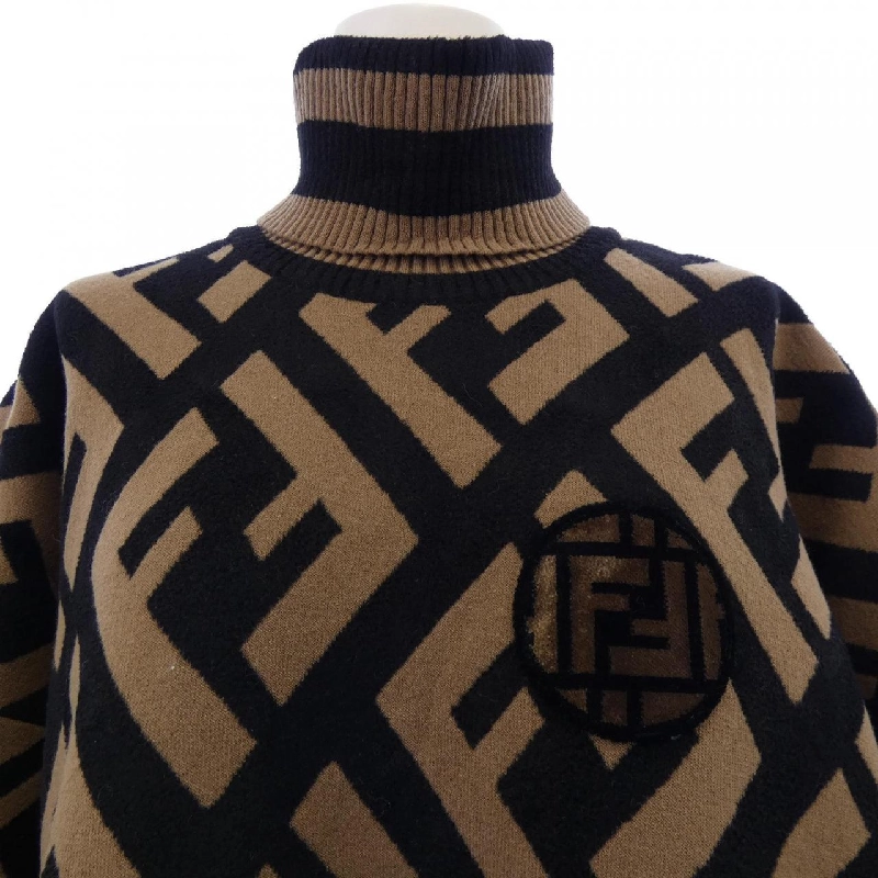 FENDI FF Motif FZY639 A3PU Áo len - Hàng hiệu Chính hãng 773377