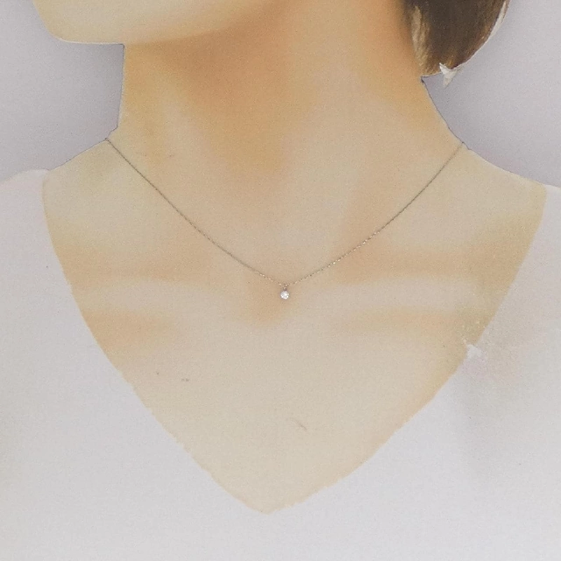 Dây chuyền kim cương PT Solitaire 0.05CT - Hàng hiệu Chính hãng 868613