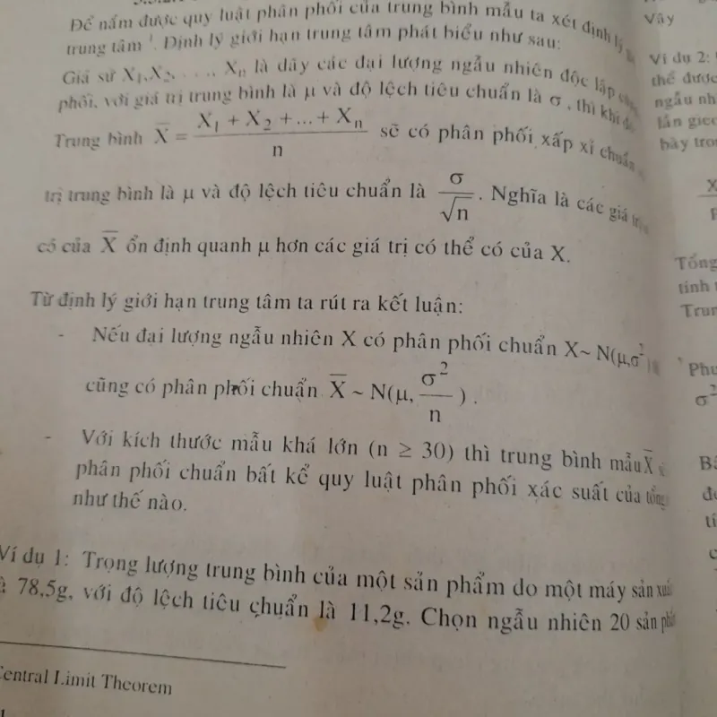 Giáo trình Lý thuyết THỐNG KÊ trong Quản trị và kinh tế. GV Hà Văn Sơn-ĐH Kinh tế HCM 576707