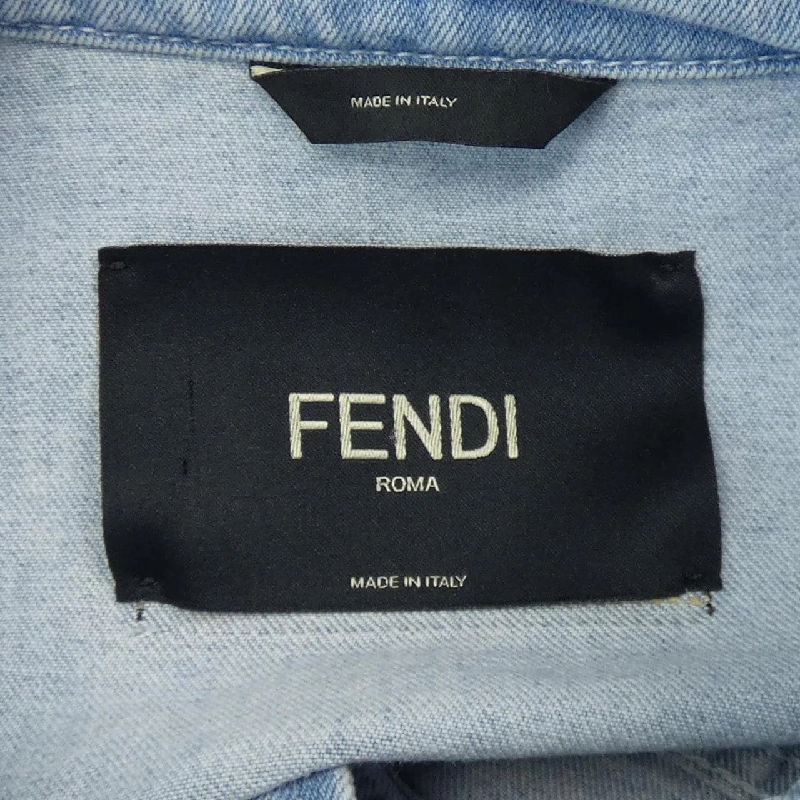 FENDI Áo khoác denim - Hàng hiệu Chính hãng 898428