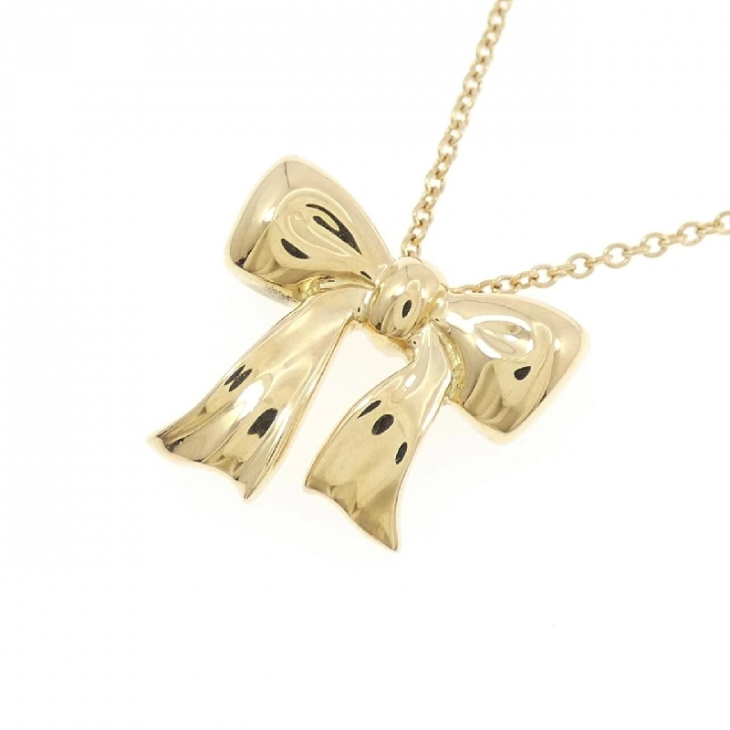 Dây chuyền lớn nơ hộp xanh Tiffany - Hàng hiệu Authentic 842960