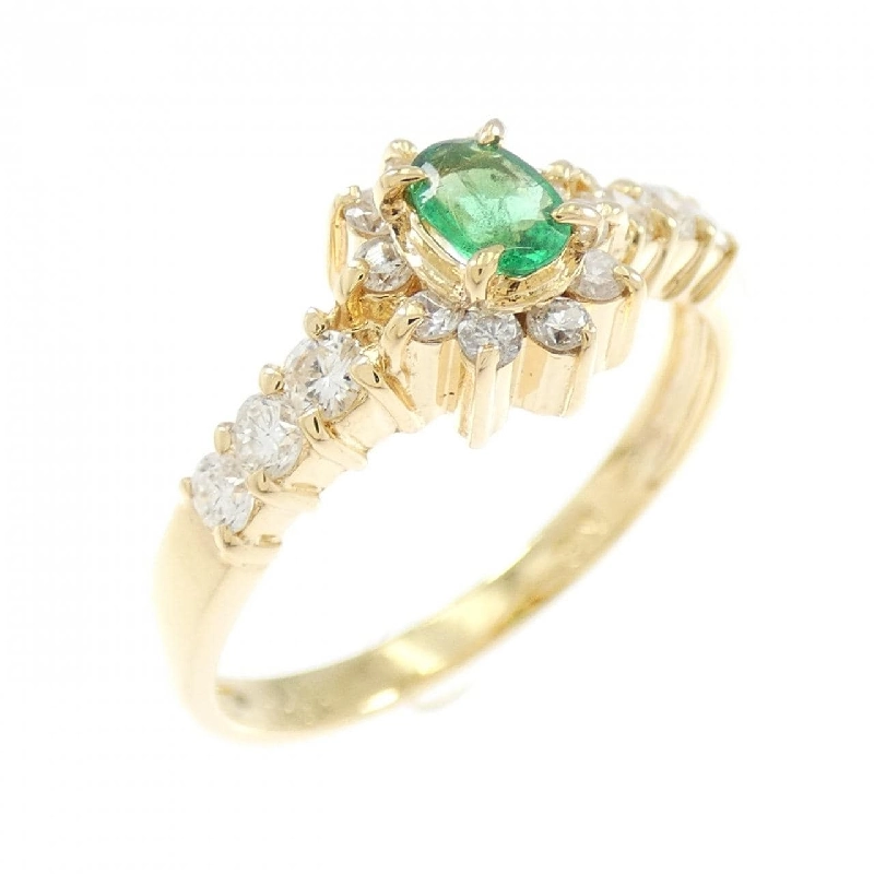 Nhẫn Emerald K18YG 0.12CT - Hàng hiệu Authentic 855690