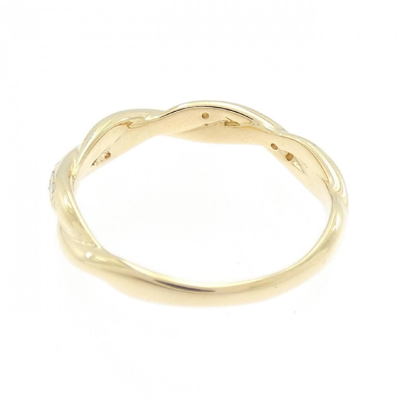 Nhẫn kim cương K18YG 0.07CT 669255