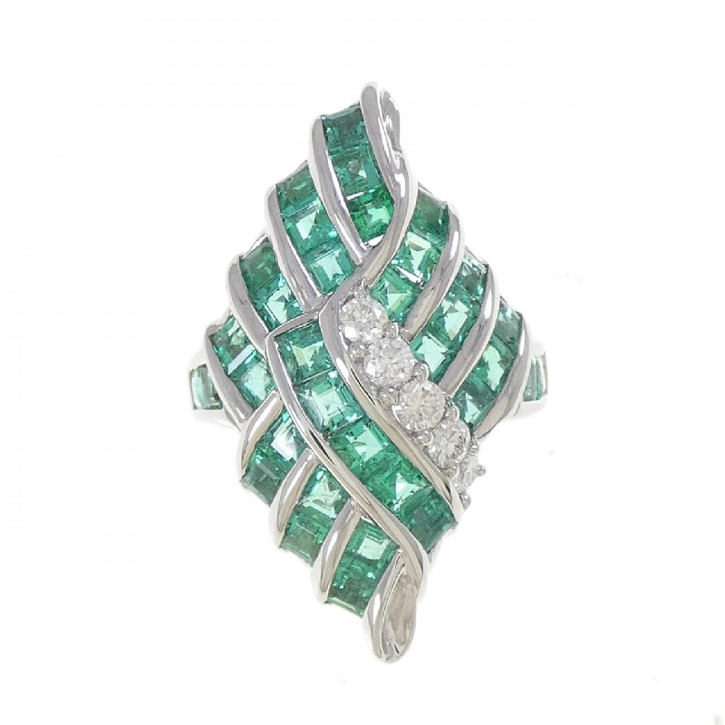 Nhẫn Emerald PT900 3.12CT - Hàng hiệu Chính hãng 852339