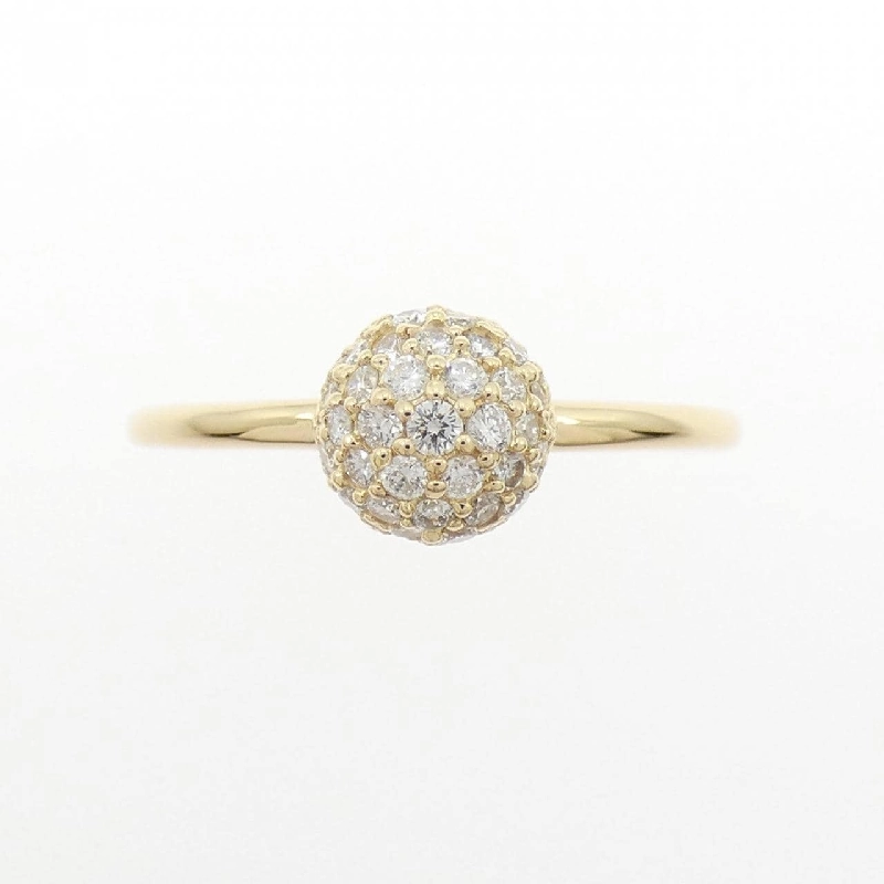 Nhẫn kim cương Pavé K18YG 0.30CT - Hàng hiệu Chính hãng 851077